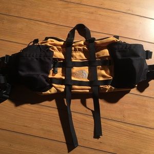 The North Face Fanny Pack Hiking Yellow Waist Bag